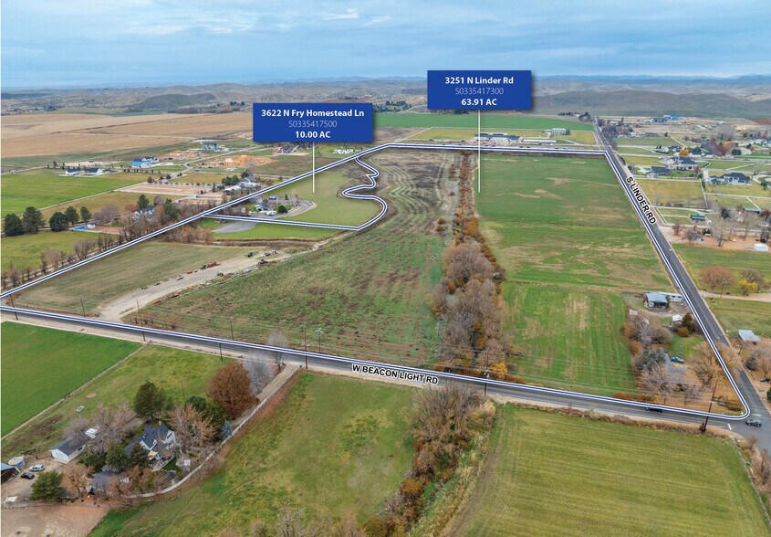 3251 N Linder Rd & 3622 N Fry Homestead, Eagle, ID à vendre - Photo de l’immeuble – Image 2 sur 6