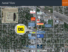 1645 10th St, Gering, NE - VUE AÉRIENNE  vue de carte