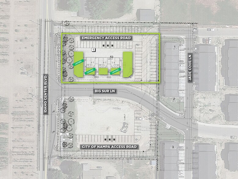 5960 E Big Sur Ln, Nampa, ID à louer - Plan de site – Image 2 sur 4