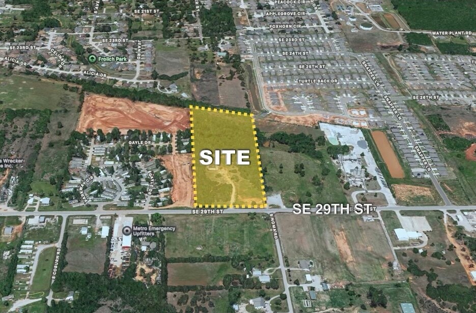 10401 SE 29th, Midwest City, OK à vendre Aérien– Image 1 sur 3