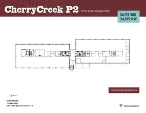 3131 S vaughn Way, Aurora, CO à louer Plan d’étage– Image 1 sur 2