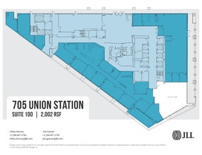 705 5th Ave S, Seattle, WA à louer Plan d’étage– Image 1 sur 1