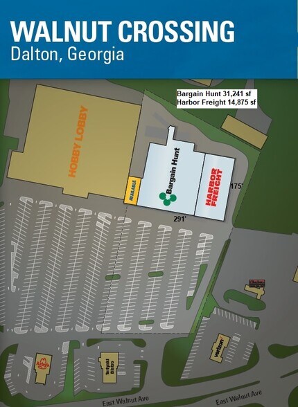 W Walnut Ave, Dalton, GA à louer - Photo de l’immeuble – Image 3 sur 5