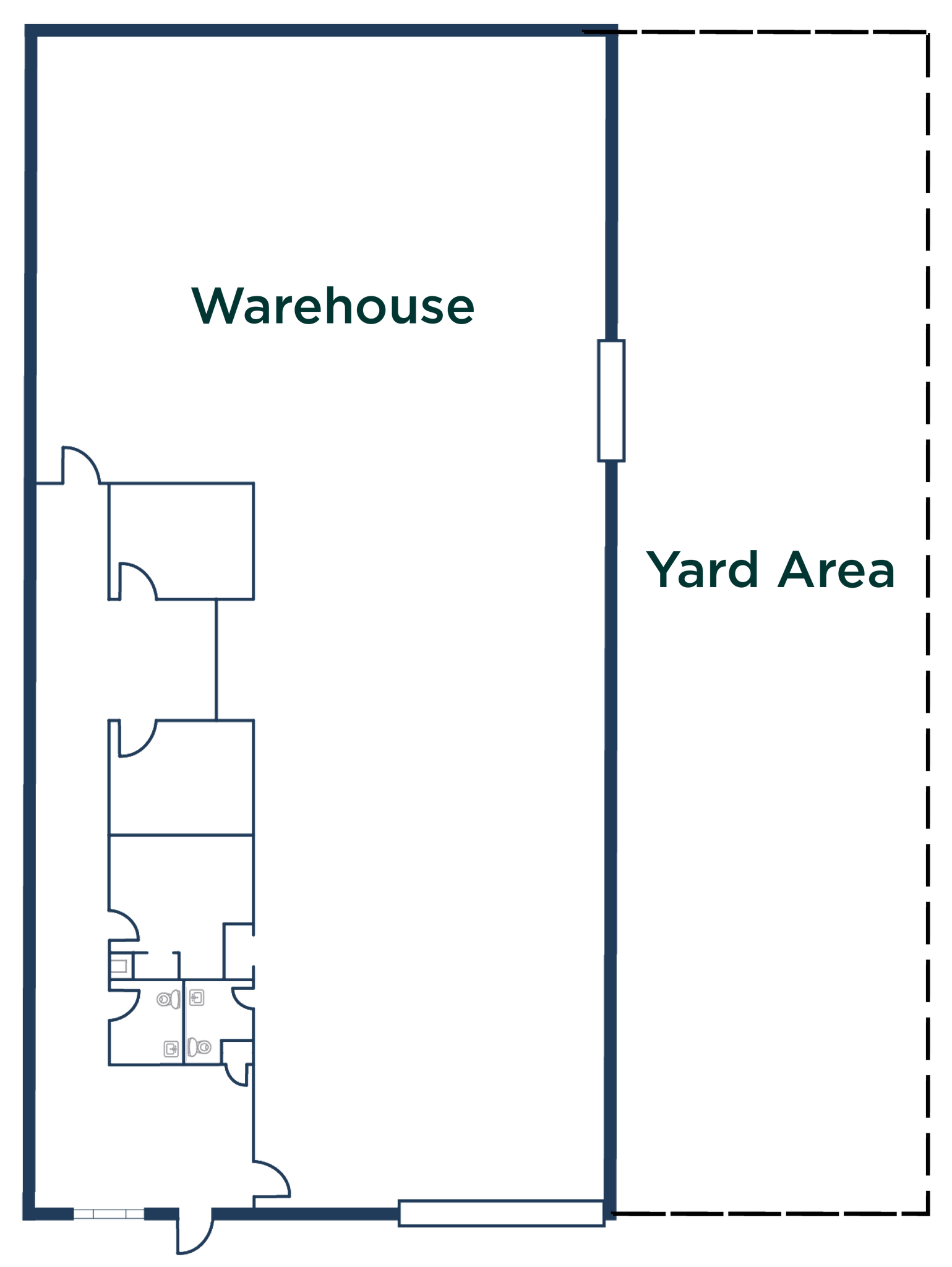 10612 Hempstead Rd, Houston, TX à louer Plan d’étage– Image 1 sur 1
