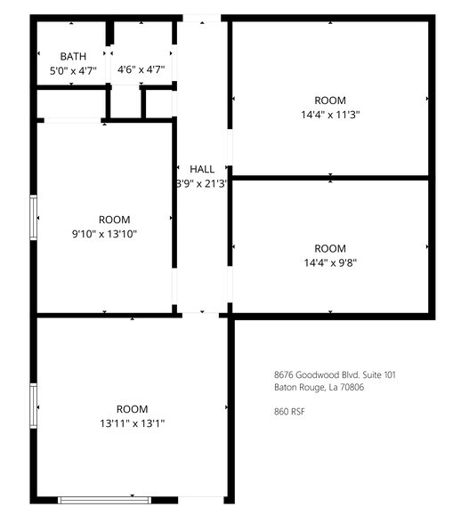 8676 Goodwood Blvd, Baton Rouge, LA à louer - Photo de l’immeuble – Image 2 sur 12