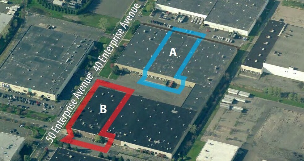 50 Enterprise Ave, Secaucus, NJ à louer - Photo de l’immeuble – Image 1 sur 12
