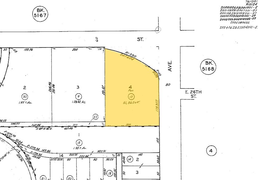 2501-2599 S Santa Fe Ave, Vernon, CA à vendre - Plan cadastral – Image 2 sur 40