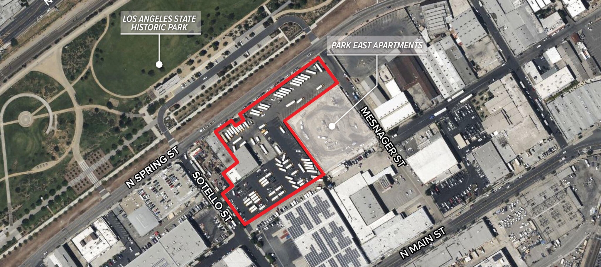 201 Sotello St, Los Angeles, CA à louer Aérien– Image 1 sur 2