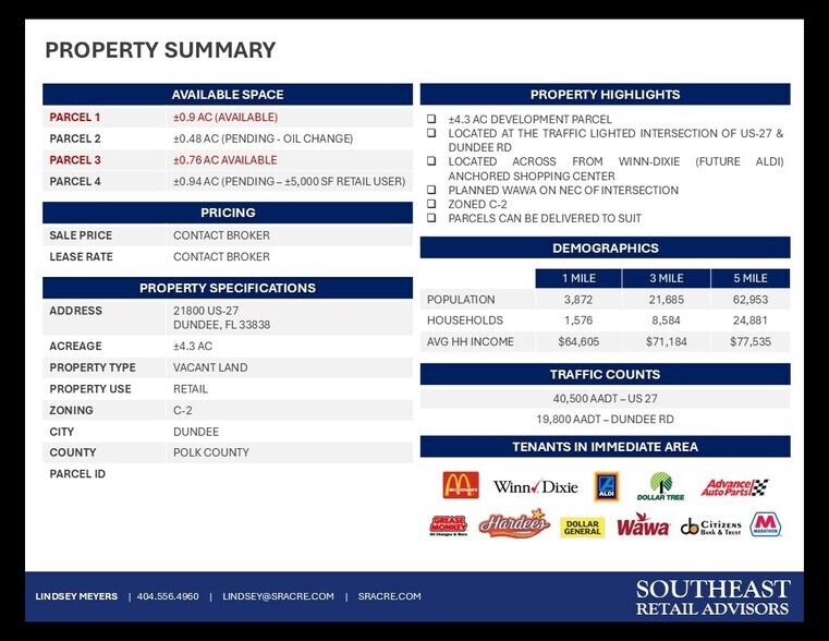 28100 Hwy 27, Dundee, FL à louer - Photo de l’immeuble – Image 2 sur 5