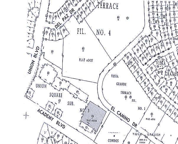 5035-5069 N Academy Blvd, Colorado Springs, CO à louer - Plan cadastral – Image 2 sur 6