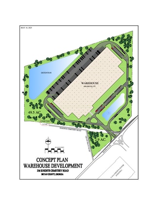 Plus de détails pour 256 Knights Cemetery Rd, Ellabell, GA - Terrain à vendre