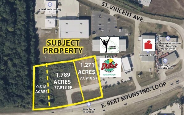 400 Block East Bert Kouns Industrial Loop, Shreveport, LA à vendre Photo de l’immeuble– Image 1 sur 4
