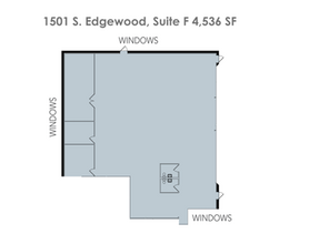 1501 S Edgewood St, Baltimore, MD à louer Plan d’étage– Image 1 sur 1