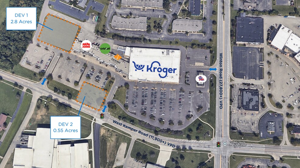W Kemper Rd, Cincinnati, OH à louer - Aérien – Image 1 sur 1
