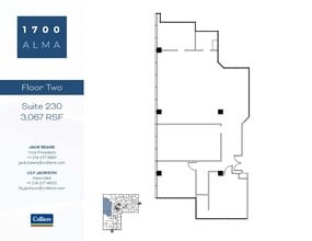 1700 Alma Dr, Plano, TX à louer Plan d’étage– Image 1 sur 1