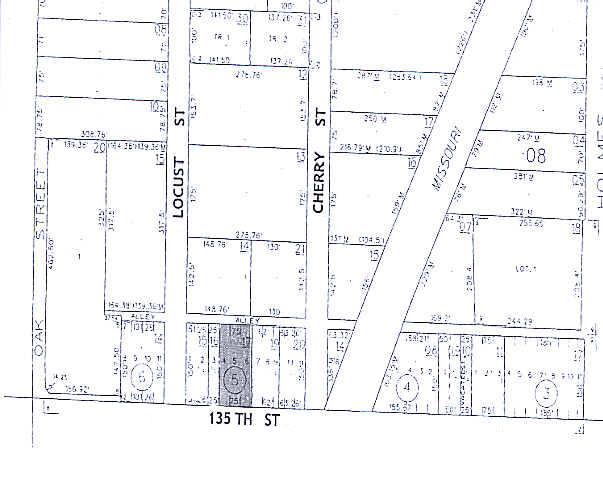 510 E 135th St, Kansas City, MO à louer - Plan cadastral – Image 2 sur 3