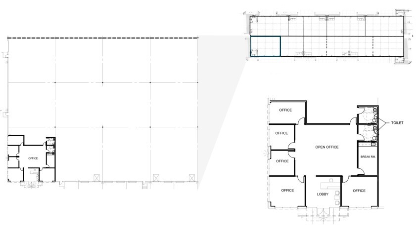 6335 N Hollywood Blvd, Las Vegas, NV à louer Plan d’étage– Image 1 sur 1