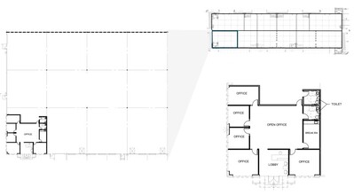 6335 N Hollywood Blvd, Las Vegas, NV à louer Plan d’étage– Image 1 sur 1
