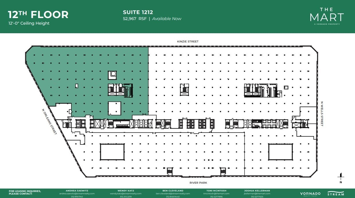 222 Merchandise Mart Plz, Chicago, IL à louer Plan d’étage– Image 1 sur 1