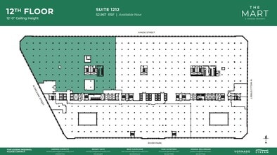 222 Merchandise Mart Plz, Chicago, IL à louer Plan d’étage– Image 1 sur 1
