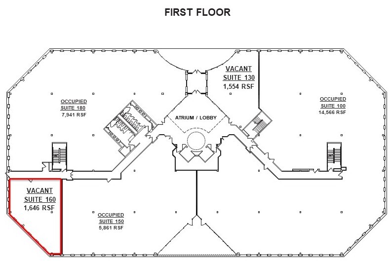 8101 N High St, Columbus, OH à louer Plan d’étage– Image 1 sur 1