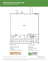 1004 N Ave, Plano, TX à louer Plan d’étage– Image 1 sur 1