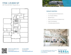 387 Shuman Blvd, Naperville, IL à louer Plan d’étage– Image 1 sur 1