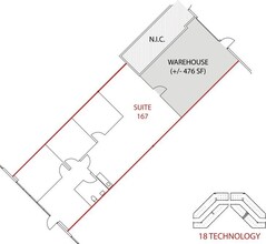 16 Technology Dr, Irvine, CA à louer Plan d’étage– Image 1 sur 1