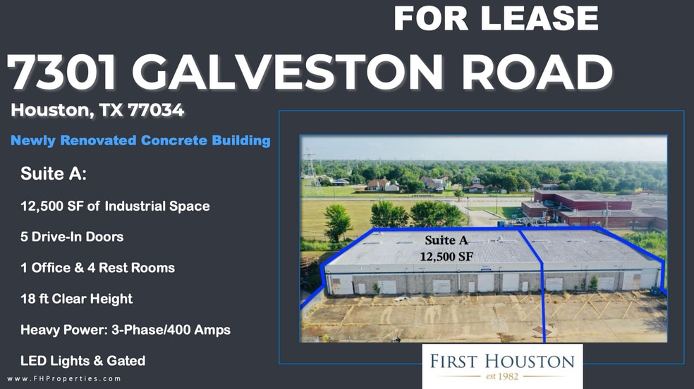 7301 Galveston Rd, Houston, TX à louer - Photo de l’immeuble – Image 2 sur 9