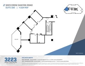 3223 Crow Canyon Rd, San Ramon, CA à louer Plan d’étage– Image 1 sur 1