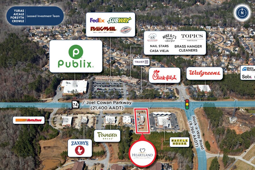 1207 Highway 74 S, Peachtree City, GA à vendre - Photo principale – Image 3 sur 5