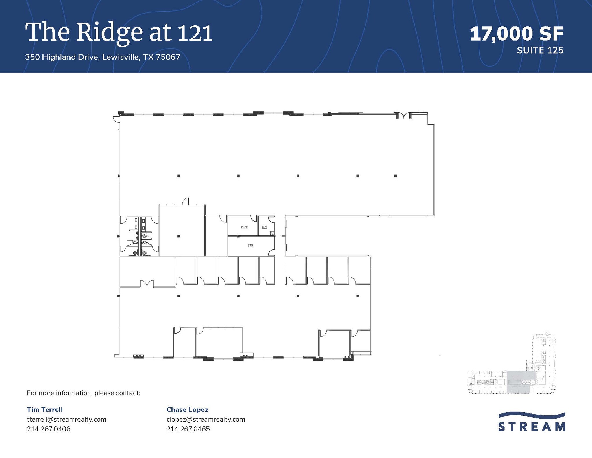 350 Highland Dr, Lewisville, TX à louer Plan d’étage– Image 1 sur 2