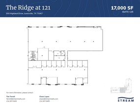 350 Highland Dr, Lewisville, TX à louer Plan d’étage– Image 1 sur 2
