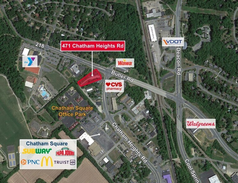 471 Chatham Heights Rd, Fredericksburg, VA à vendre - Photo du quartier – Image 2 sur 5