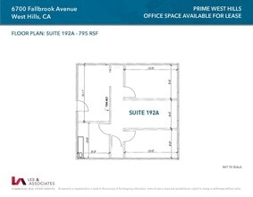 6700 Fallbrook Ave, West Hills, CA à louer Plan d’étage– Image 1 sur 1