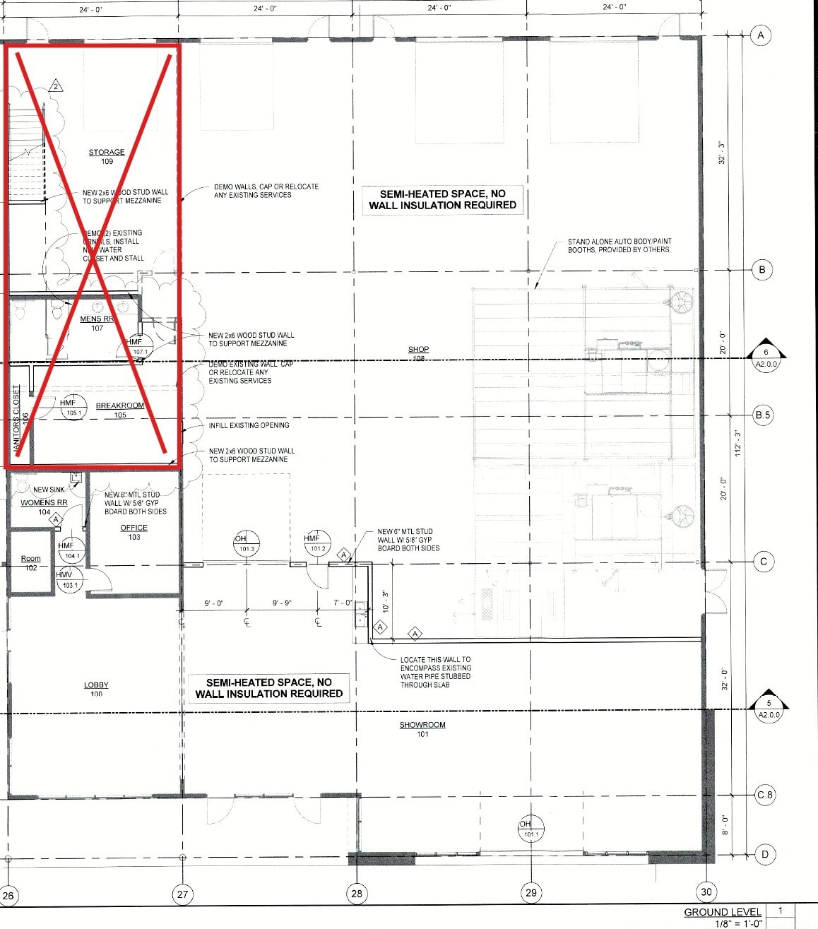 1801-1821 Bouslog Rd, Burlington, WA à louer Plan d’étage– Image 1 sur 1