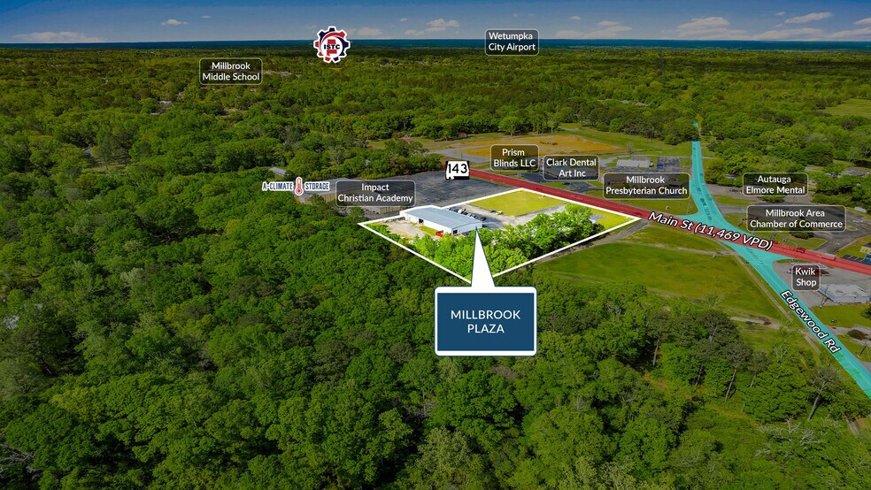 3451-3459 Main Street, Millbrook, AL à vendre - Photo de l’immeuble – Image 3 sur 5