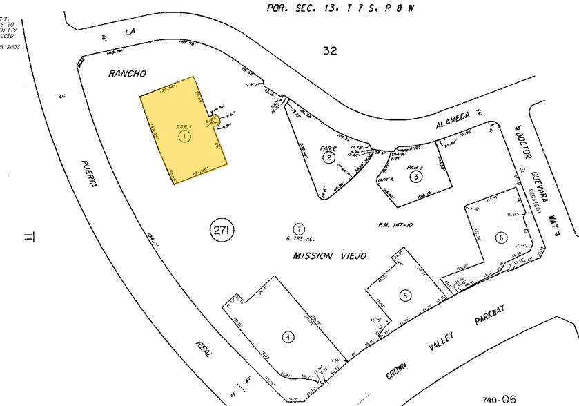 26300 La Alameda, Mission Viejo, CA à louer - Plan cadastral – Image 2 sur 9