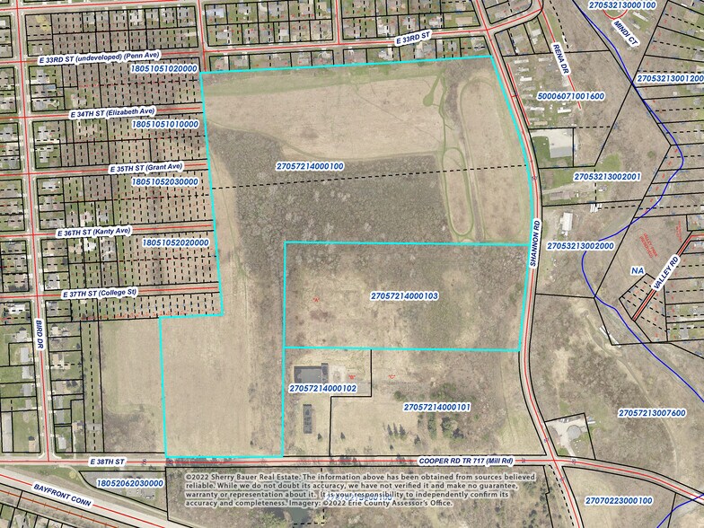 242 Shannon Road, Erie, PA à vendre - Plan cadastral – Image 3 sur 4