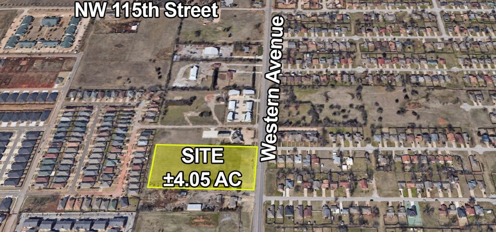 11109 N Western Ave, Oklahoma City, OK à vendre - Photo de l’immeuble – Image 2 sur 3
