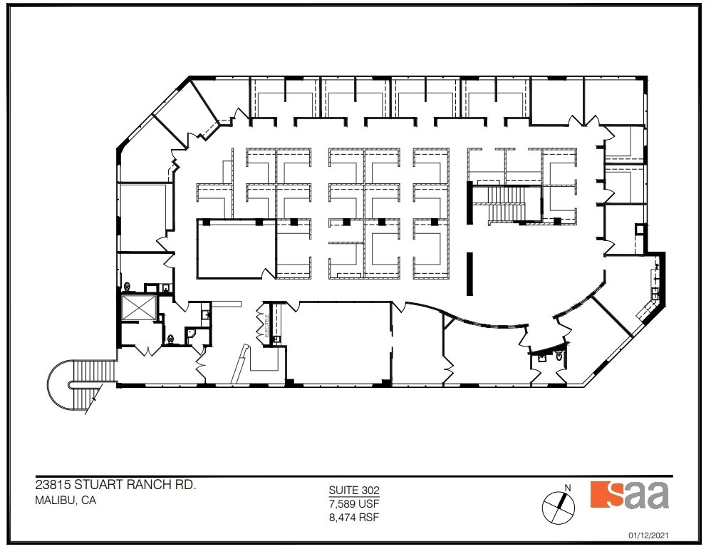 23805 Stuart Ranch Rd, Malibu, CA à louer Plan d’étage– Image 1 sur 1