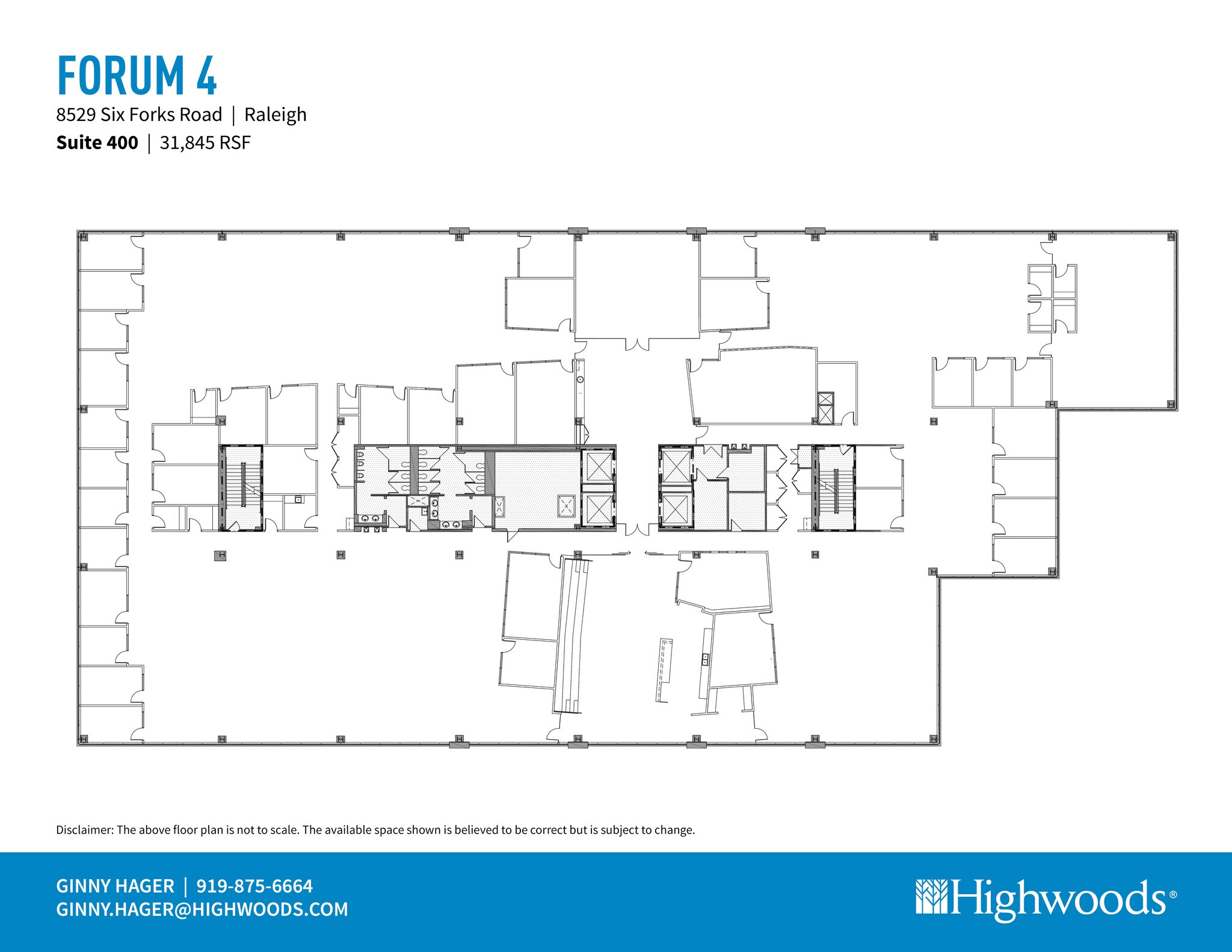 8529 Six Forks Rd, Raleigh, NC à louer Plan d’étage– Image 1 sur 1