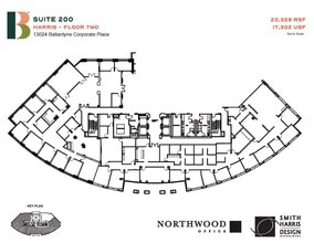 13024 Ballantyne Corporate Pl, Charlotte, NC à louer Plan d’étage– Image 1 sur 1