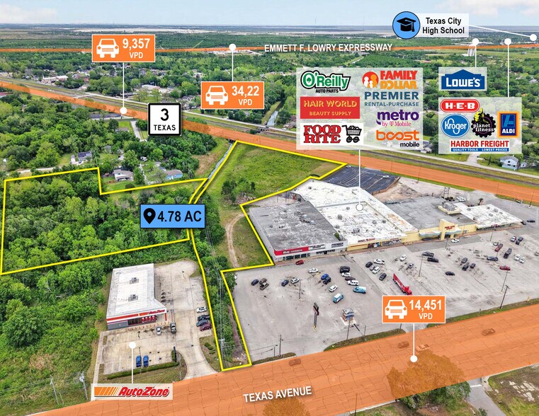 5510 FM 1765, Texas City, TX à vendre - Photo de l’immeuble – Image 3 sur 8