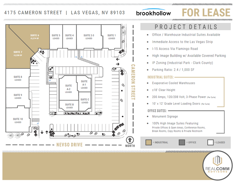 4175 Cameron St, Las Vegas, NV à louer - Photo de l’immeuble – Image 3 sur 11