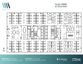 550 W Adams St, Chicago, IL à louer Plan d’étage– Image 1 sur 1