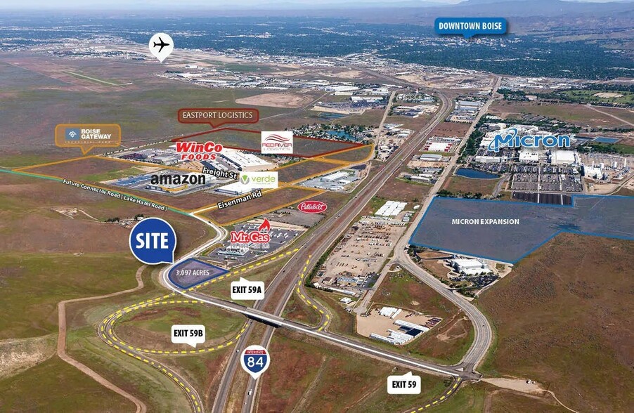 TBD Eisenman Rd, Boise, ID à vendre - Aérien – Image 2 sur 3