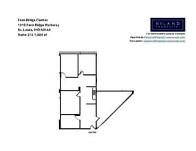 1224 Fern Ridge Pky, Saint Louis, MO à louer Plan d’étage– Image 1 sur 1