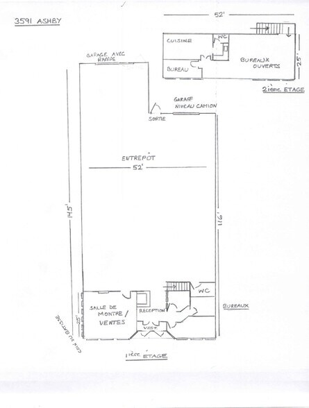 3539-3591 Rue Ashby, Saint-Laurent, QC à louer - Plan d’étage – Image 2 sur 6