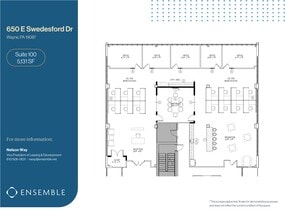 650 E Swedesford Rd, Wayne, PA à louer Plan de site– Image 1 sur 3